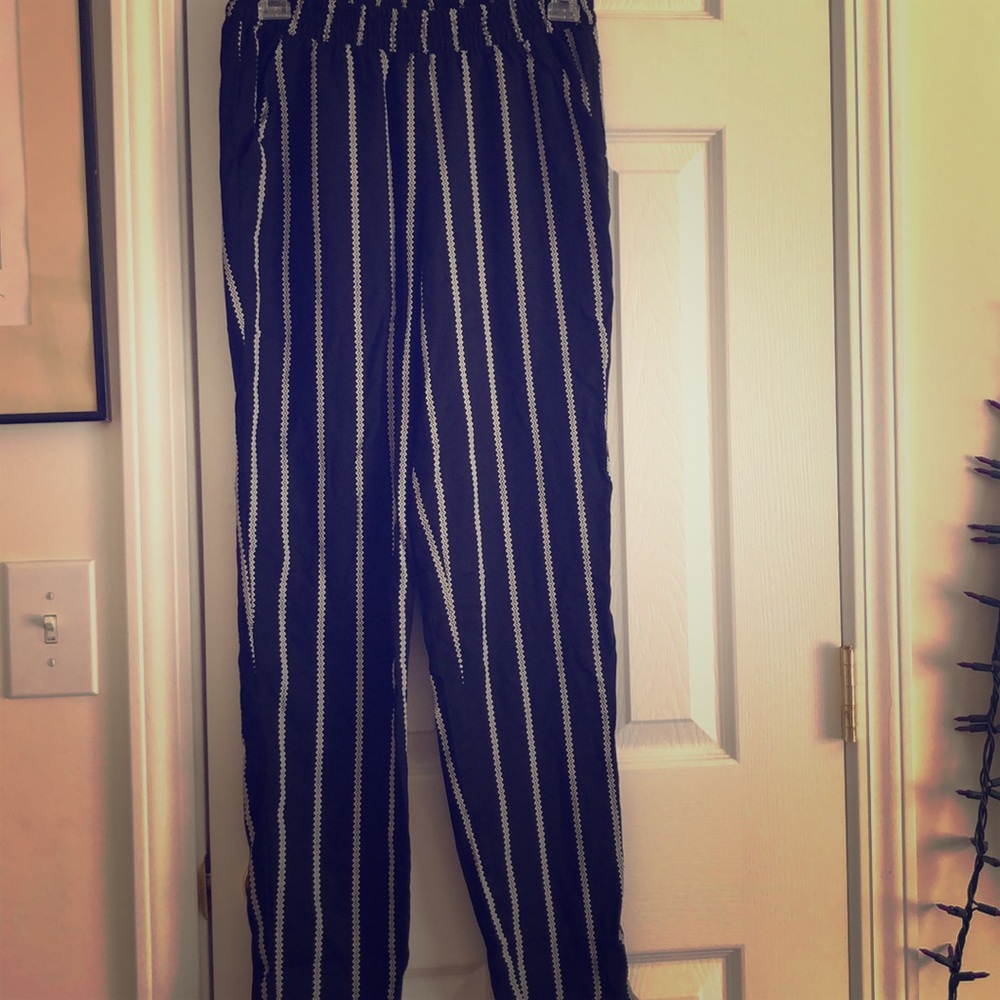 Stripped H&M pants